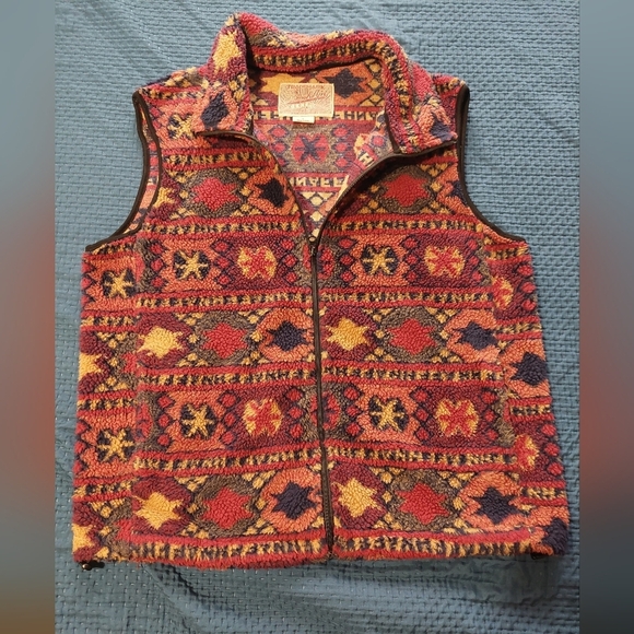 Brooklyn Cloth Colorful Patterned Vest - Picture 3 of 4